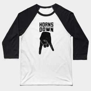 Horns Down Baseball T-Shirt